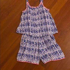 girls never worm romper